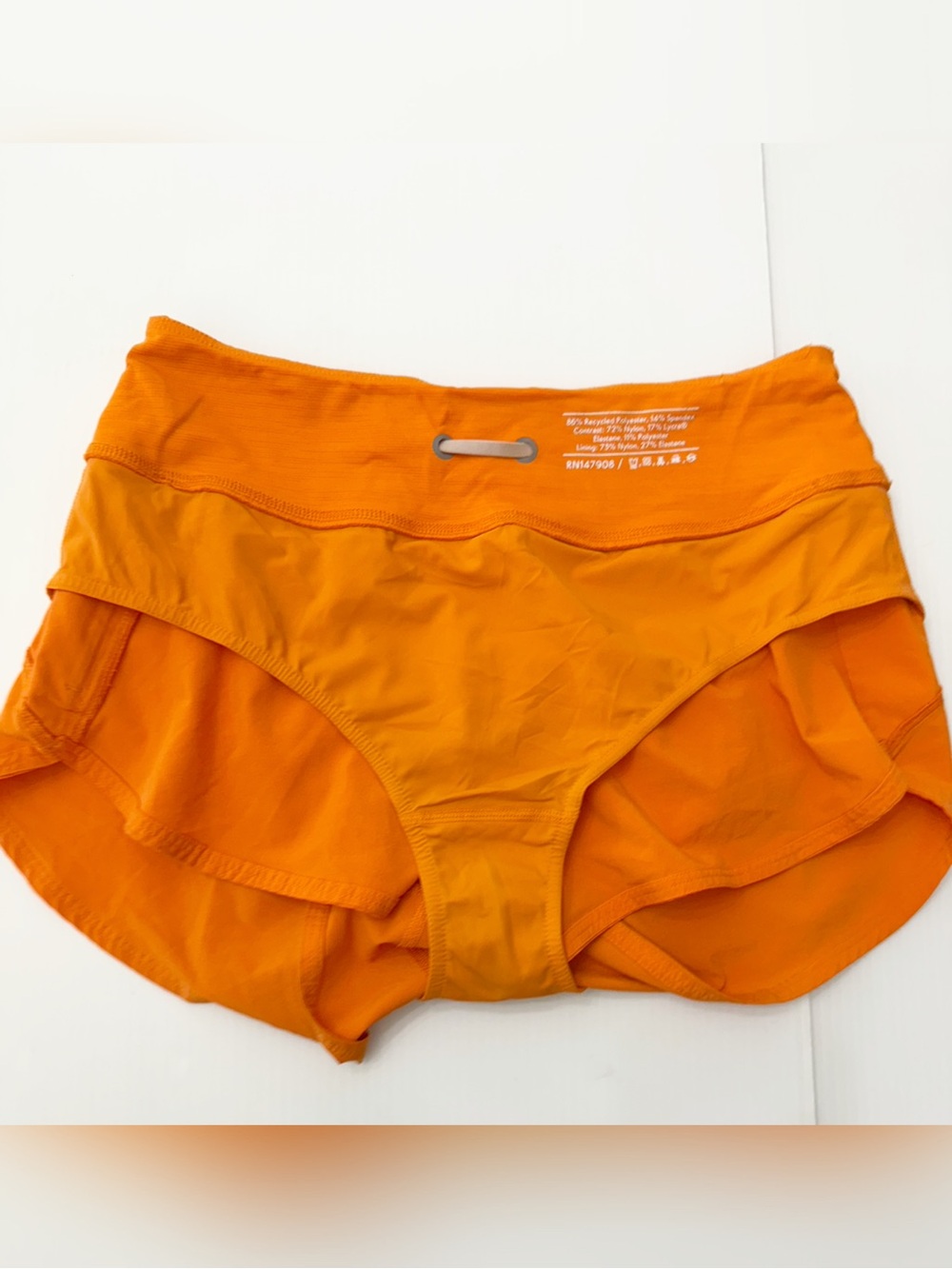 Outdoor Voices Hudson Shorts - Liner - Orange Athletic Shorts - M - Picture 6 of 14